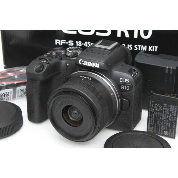 EOS Rシステム 【全額返金保証】美品｜キヤノン R10 RF-S18-45 IS STM