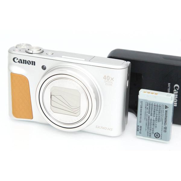 キャノン　パワーショット　SX40HS ジャンク品 PowerShot SXシリーズ ジャンク品｜キヤノン SX740 HS [シルバー] CA01