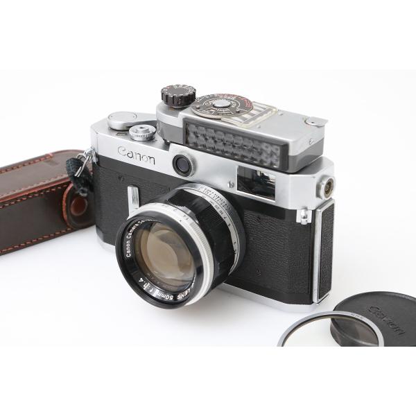 【全額返金保証】並品｜キヤノン P型 (Populaire)　+　50mm f1.4 CA01-M6955-3U4B