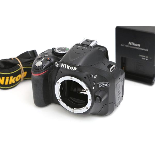 【全額返金保証】並品｜ニコン D5200 ボディ CA01-B6249-2Q2A