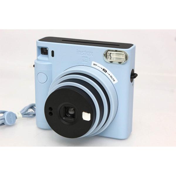 【全額返金保証】美品｜富士フイルム instax SQUARE SQ1 チェキスクエア [グレイシャーブルー] CA01-R6148-3Y2B