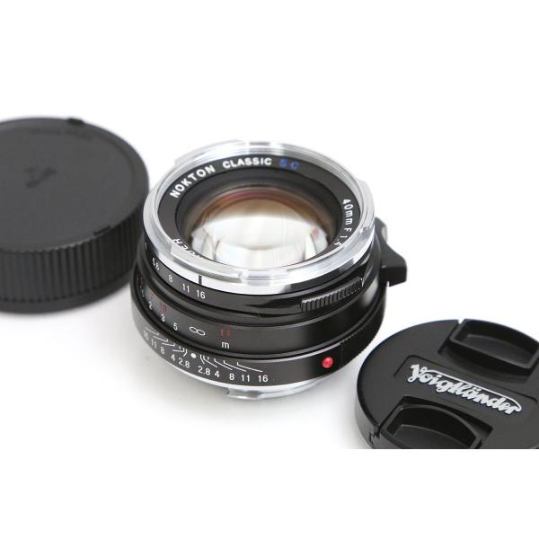 【全額返金保証】美品｜コシナ フォクトレンダー NOKTON classic 40mm F1.4 S.C. CA01-B6511-2A1C