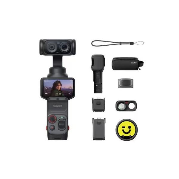Insta360 Luna Ultra クリエイターキット コズミックブラック 8K 夜間撮影 HDR 動画 アクションカメラ 望遠レンズ