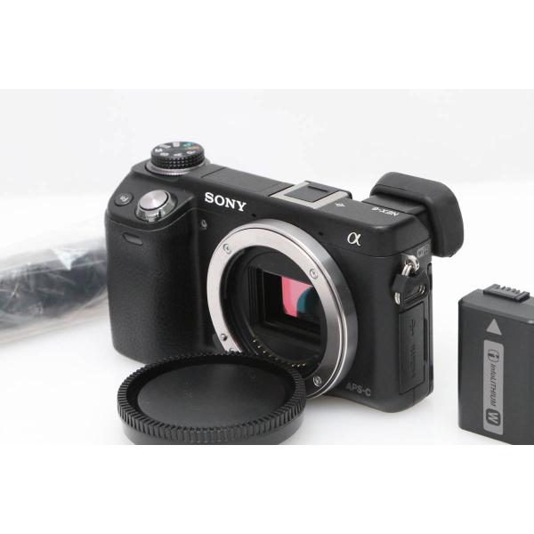 【全額返金保証】並品｜ソニー α NEX-6 ボディ（センサー清掃済み） CA01-D471-4B4B