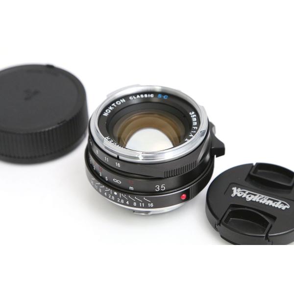 【全額返金保証】美品｜フォクトレンダー フォクトレンダー NOKTON classic 35mm F1.4 II SC VM CA01-B7015-2M3D