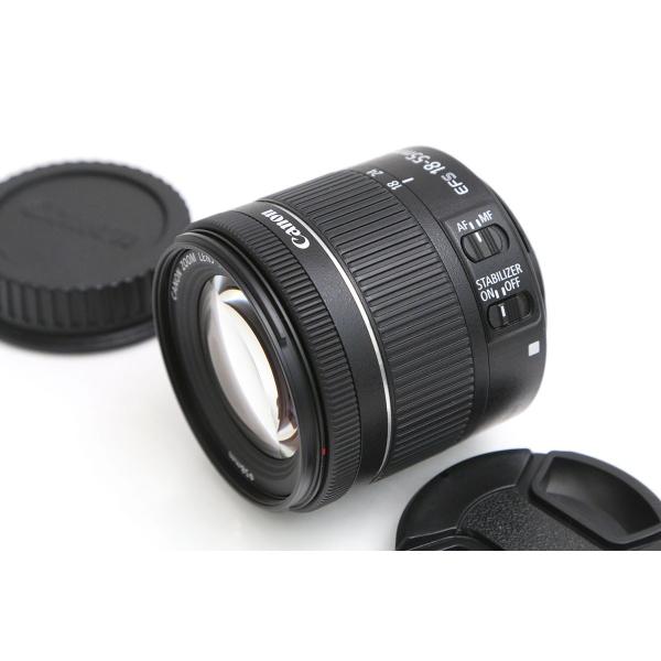 【全額返金保証】良品｜キヤノン EF-S18-55mm F4-5.6 IS STM CA01-B7087-2M2D