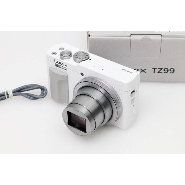 【全額返金保証】美品｜パナソニック LUMIX DC-TZ99-W [ホワイト] CA01-D714-4B6
