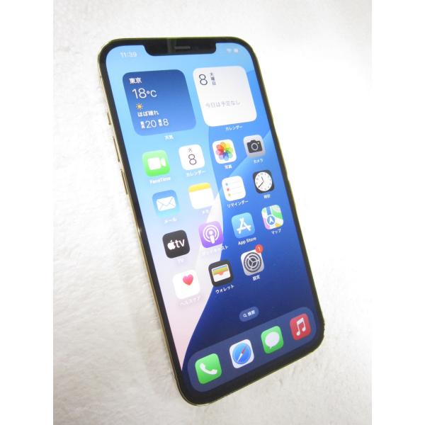 Apple 中古 iPhone12 Pro Max 256GB ゴールド MGD13J／A SIM