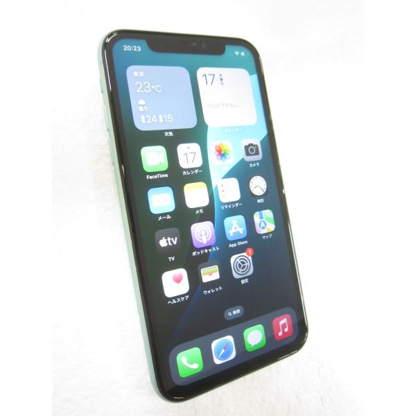 Apple 中古 iPhone11 64GB グリーン MHDG3J/A SIMフリー Apple 中古 iPhone11 64GB グリーン MHDG3J/A SIMフリー