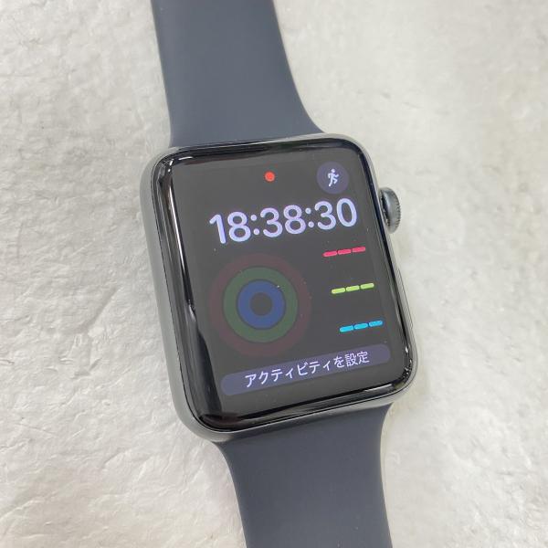 Apple 中古 Watch Series3 GPS 42mm スペースグレイアルミニウム