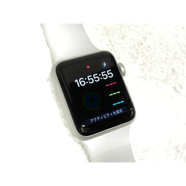 Apple 中古 Apple Watch Series3 GPS 38mm シルバーアルミニウムケース