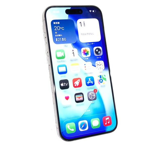Apple 中古 Apple iPhone15 Pro 128GB ホワイトチタニウム MTU83J／A