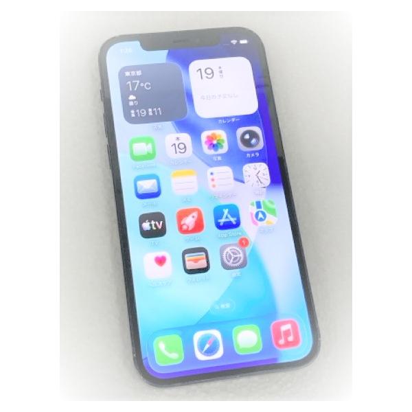 iPhone 12 中古 Apple iPhone12 64GB ブラック MGHN3J/A SIMフリー