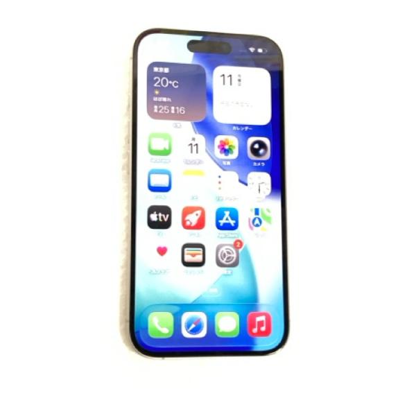 iPhone 16 中古 Apple 128GB ホワイト MYDR3J/A SIMフリー