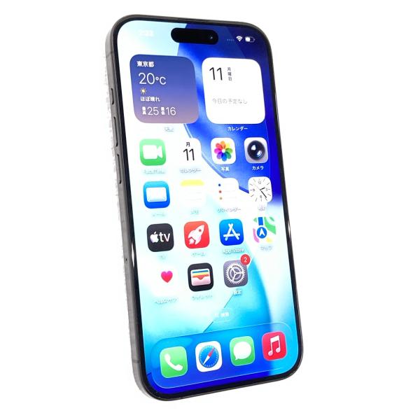 iPhone 中古 Apple iPhone15 Pro 256GB ブラックチタニウム MTUC3J／A