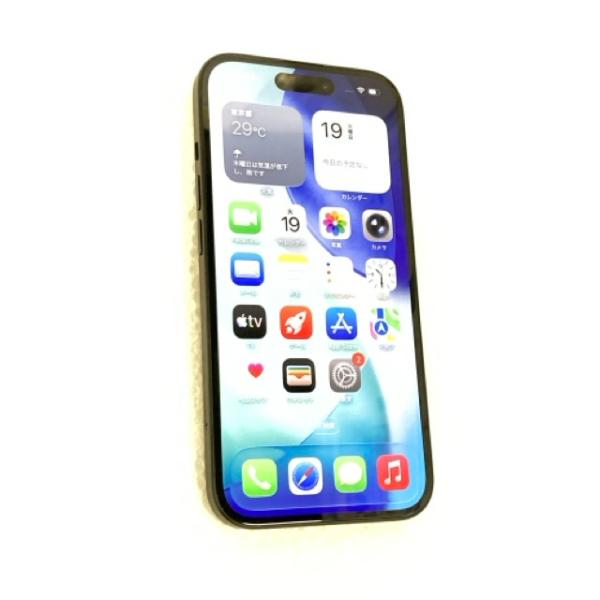 iPhone 15 中古 Apple iPhone15 128GB ブラック MTMH3J／A SIMフリー