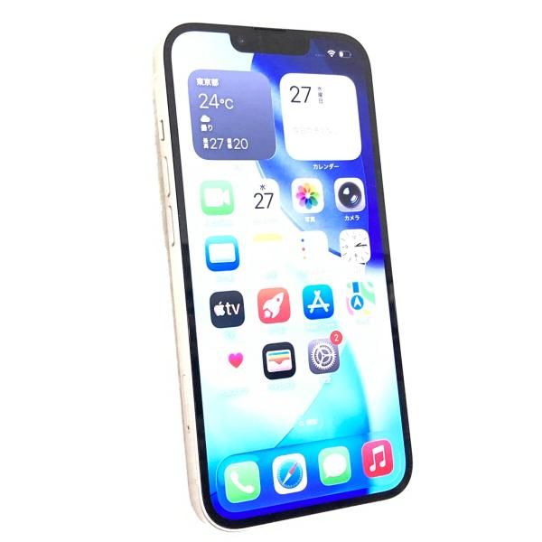 iPhone 中古 Apple iPhone14 128GB スターライト MPUQ3J／A SIMフリー
