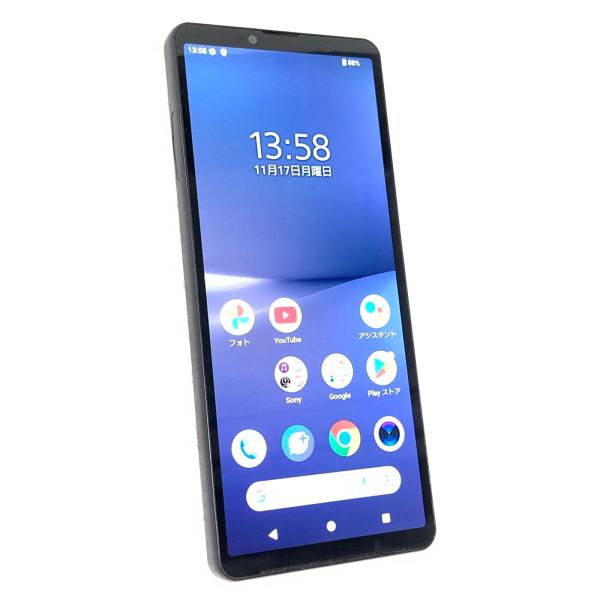 Xperia 10 V 中古 SONY Xperia10 128GB ブラック SOG11 ※ネットワーク