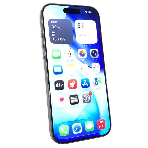 iPhone 中古 Apple iPhone17 256GB ブラック MG674J／A SIMフリー ※要