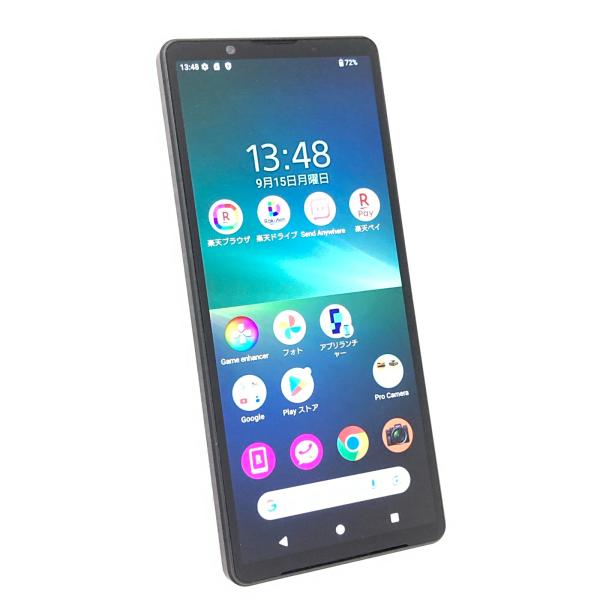 Xperia 5 V 中古 SONY Xperia5 128GB ブラック XQ-DE44 SIMフリー ※赤