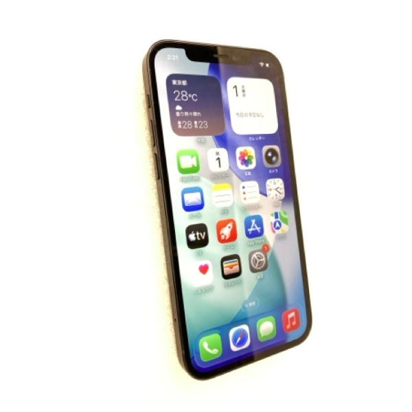 iPhone 12 中古 Apple iPhone12 64GB ブラック MGHN3J/A SIMフリー ※赤