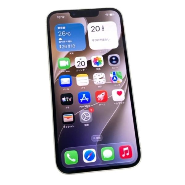 中古 Apple iPhone 17e 256GB ホワイト MHRP4J/A SIMフリー ※要eSIM ※赤ロム保証あります
