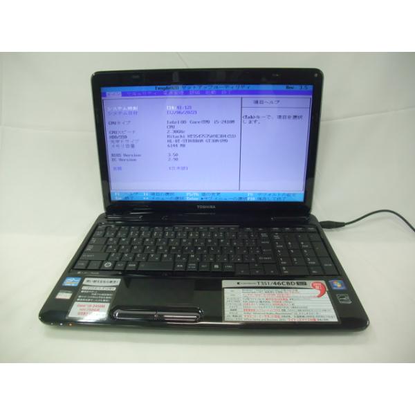 中古 ノートパソコン 東芝 dynabook T351/46CWD PT3514CSFWD Corei5