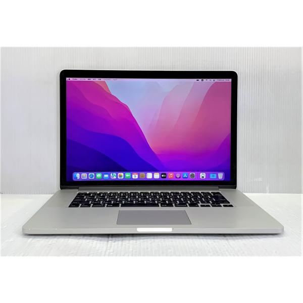 MacBook Pro 中古 Apple 15inch Mid 2015 Corei7-2.2GHz/16GB