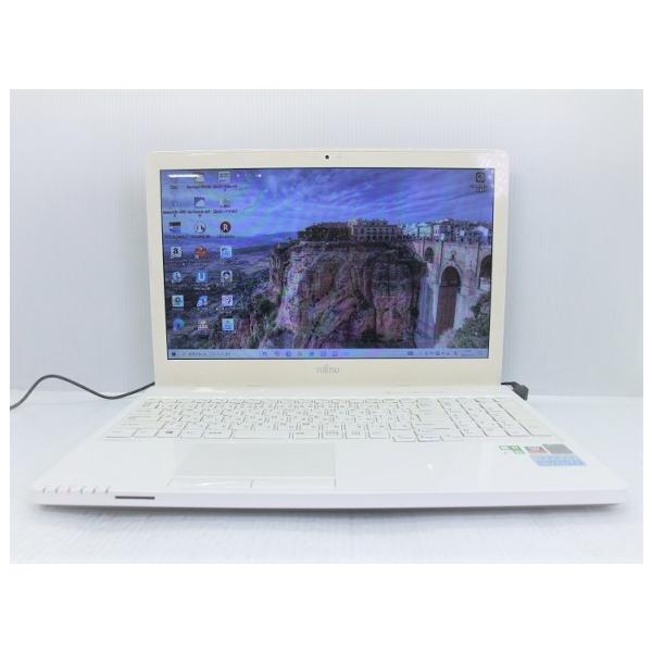 【終了】富士通ノート AH42/W(3205U/8GB/SSD128GB) 富士通 LIFEBOOK AH42/W (Celeron 3205U 1.50GHz/8GB/240GB) テンキー