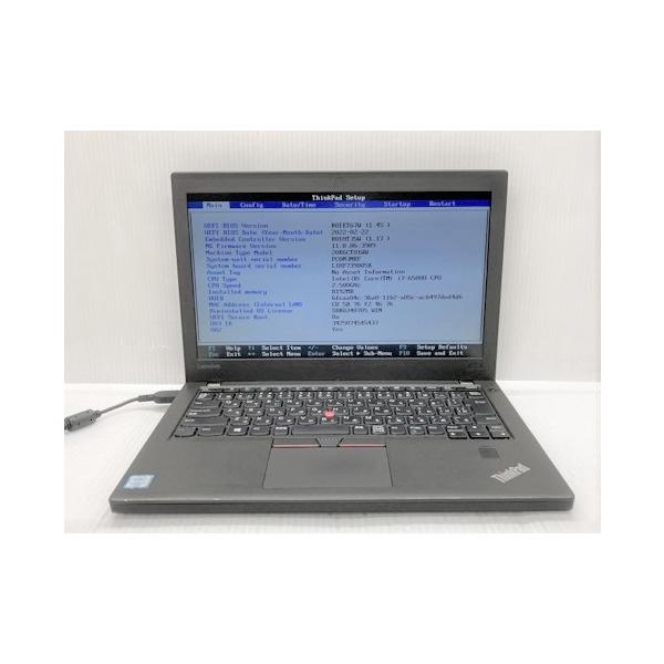 ThinkPad X 中古 モバイルノートパソコン Lenovo X270 20K6CT01WW