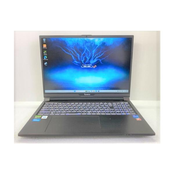 ジャンクIiyama ゲーミングノートPC LEVEL∞ 中古 ゲーミングノートPC iiyama PC ILeNEs-16FX154-i7-PLSXB