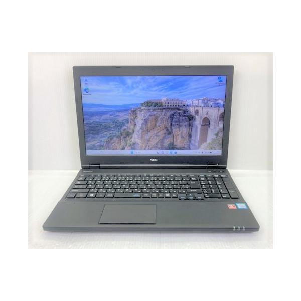 中古 ノートパソコン NEC VersaPro VX-3 PC-VKM17XZG3 Corei5-8350U/8GB-MEM/500GB-HDD/DVD-ROM/15.6インチ/WINDOWS11Pro/WPS-Office