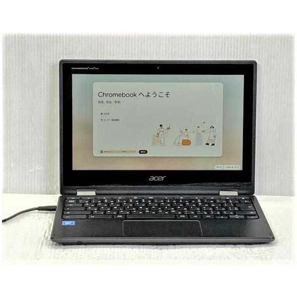 中古 2-in-1ノートパソコン acer Chromebook Spin 511 R752T-G2 CeleronN4020/4GB-MEM/32GB-SSD/11.6インチ/ChromeOS/BT消耗