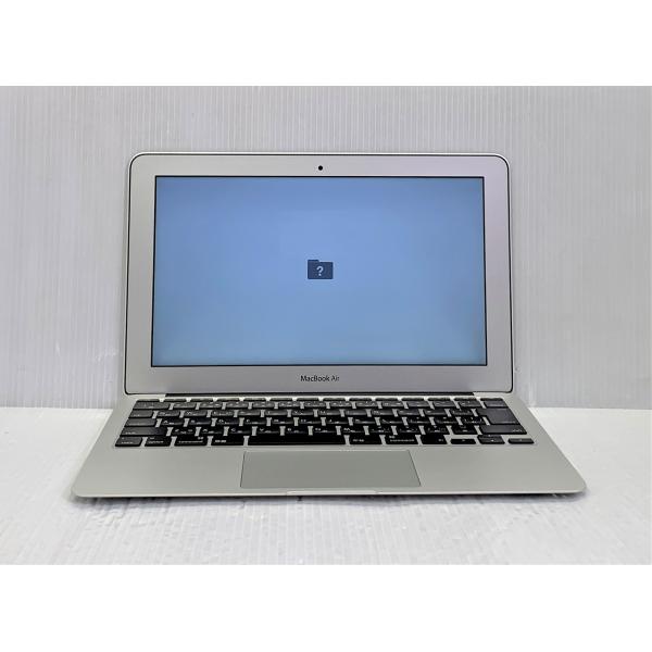 中古 Apple MacBook Air 11inch Mid 2011 Corei5-1.6GHz/2GB-MEM/64GB-SSD/11.6inch/OS無し/バッテリ消耗/電源アダプタ・ケーブル欠品