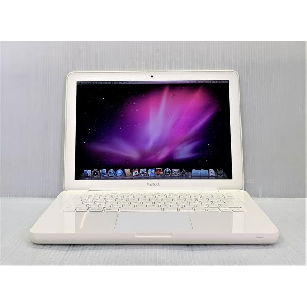 中古 Apple MacBook 13inch Late 2009 Core2Duo-2.26GHz/2GB-MEM/250GB-HDD/DVD/13.3inch/OS X 10.6