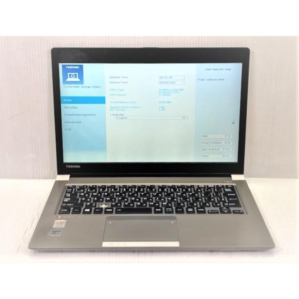 中古 ノートパソコン 東芝 dynabook R634/M PR634MEA637JD31 Corei5-4210U/8GB-MEM/13.3インチ/OS無し/難あり品※内臓ストレージ欠品、キーボード不良