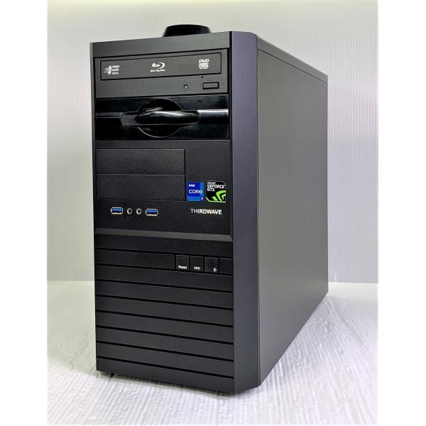 ドスパラ 中古 ミニタワー型デスクトップ THIRDWAVE raytrek MX