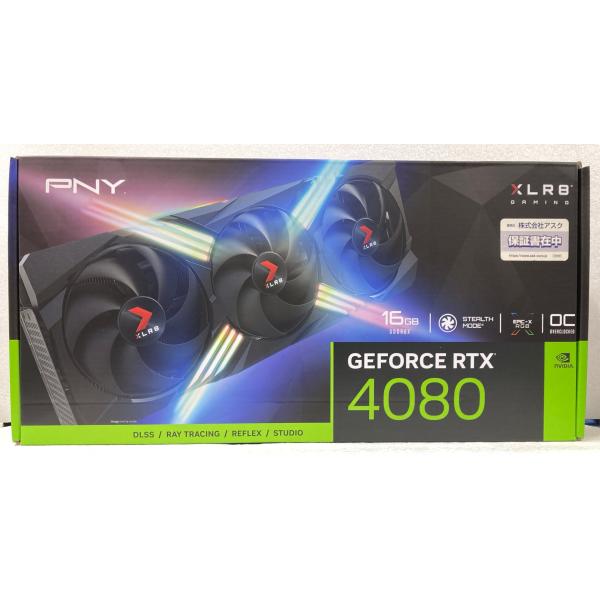 PNY 中古 グラフィックボード GeForce RTX 4080 16GB XLR8