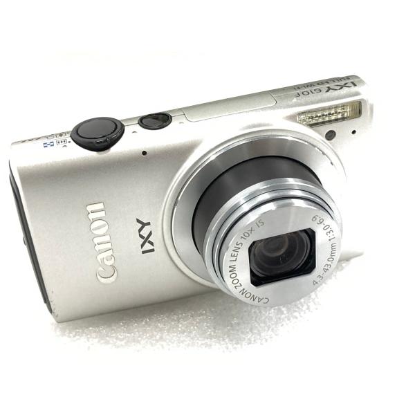中古 コンパクトデジタルカメラ Canon IXY 610F PC1897 シルバー ※レンズに傷があります 1210万画素/光学10倍