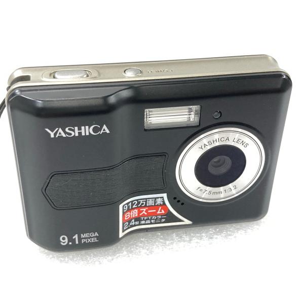 中古 コンパクトデジタルカメラ YASHICA EZ F924 912万画素CMOSセンサー/固定焦点レンズ/アルカリ乾電池駆動