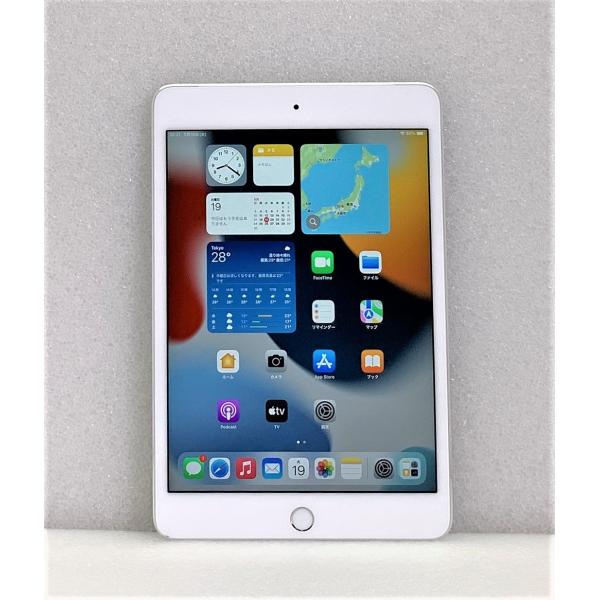 iPad mini 中古 Apple mini4 Wi-Fi + Cellular 128GB シルバー MK772J