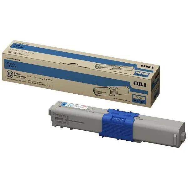 沖データ 中古未使用品 OKI 純正 トナーカートリッジ シアン TNR-C4JC1