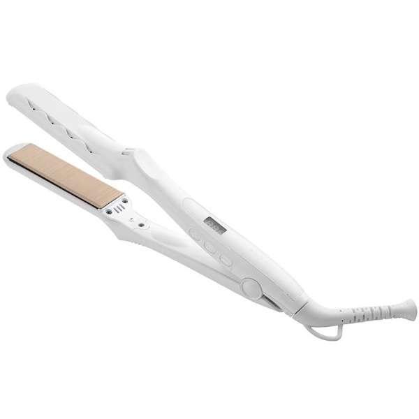 中古未使用品 絹女 KINUJO ストレートアイロン ホワイト LM-125 コード  