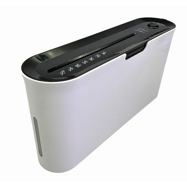中古 アスカ 電動シュレッダー Asmix ホワイト BKS-B05W マイクロカット /A4サイズ/ジャンク品/返品不可