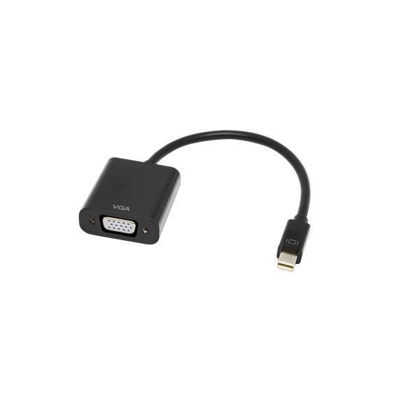 中古未開封品 GREEN HOUSE グリーンハウス miniDisplayPort > VGA 変換アダプタ GH-MDAVGA15-BK