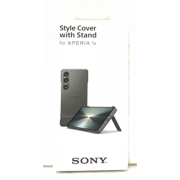 Xperia 1 VI 中古未使用品 SONY ソニー純正 Xperia1 Style Cover with
