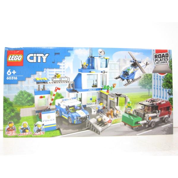中古未開封品 玩具 LEGO（レゴ） レゴ シティ ポリスステーション  