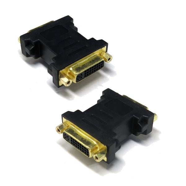 DVI-D中継コネクタ・製造元：SSA・型　番：SDVIF-DVIF・規　格：端子1：DVI-D(24ピン・メス) 端子2：DVI-D(24ピン・メス)・仕　様：デジタル出力のみ・重　量：40g・　色　：ブラック発送方法ポスト投函便なら送料...