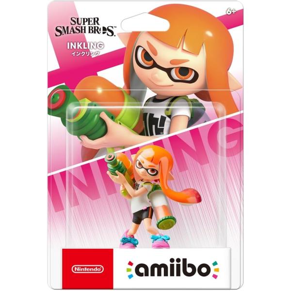 新品 amiibo インクリング スプラトゥーンシリーズ 大乱闘スマッシュブラザーズシリーズ スマブラ