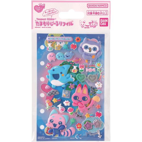 新品 たまもりしーるリフィル Tamagotchi Paradiseセット1 たまごっち バンダイ BANDAI
